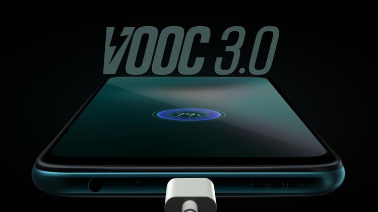 Oppo K3 fast charging - VOOC 3.0