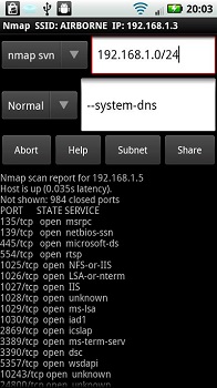NMAP Android