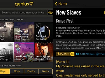 Aplikasi Lirik Android dan iOS Terbaik - Genius