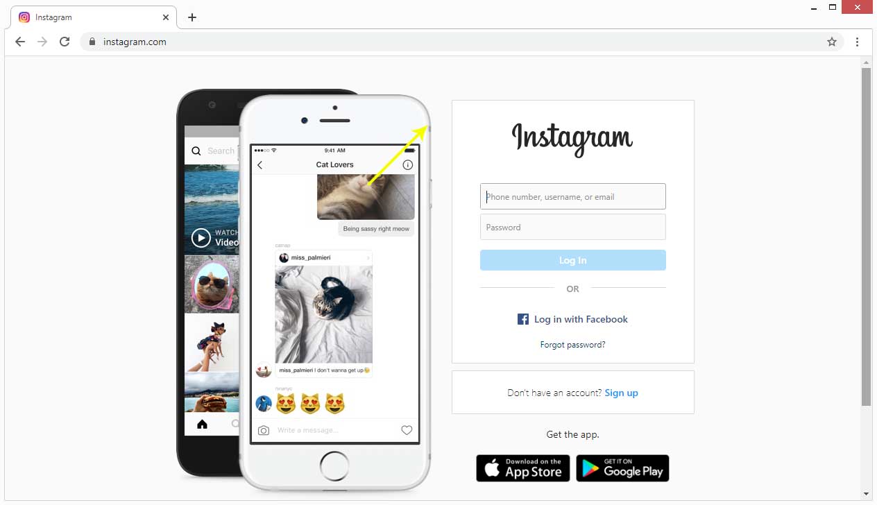 Cara Upload Foto Instagram di PC melalui Google Chrome