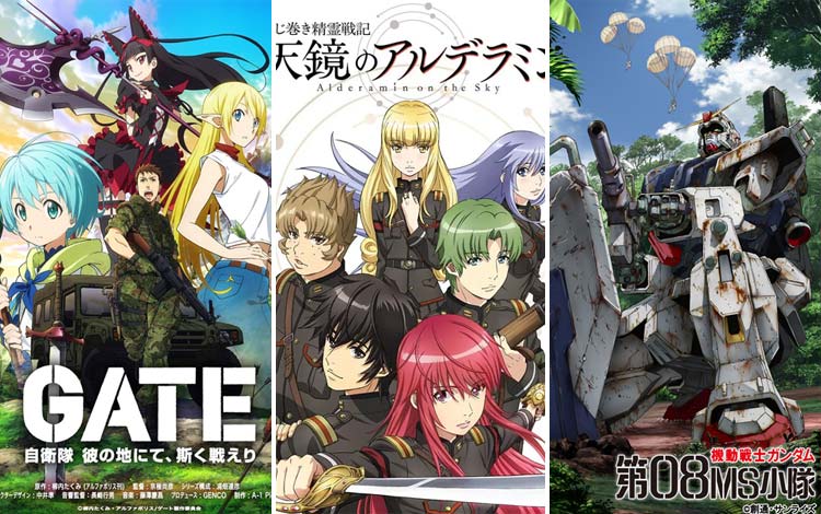 Anime Perang Dan Militer Terbaik, Penuh Taktik Perang Mumpuni