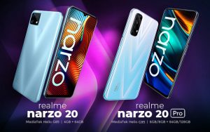 Spesifikasi, Kelebihan dan Kekurangan Realme Narzo 20 dan Narzo 20 Pro