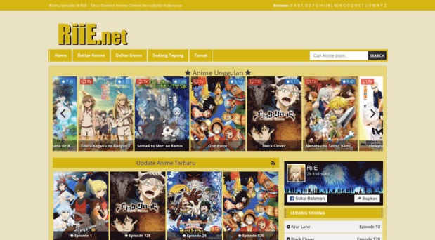 Situs Streaming Anime Sub Indo Terbaik 2021