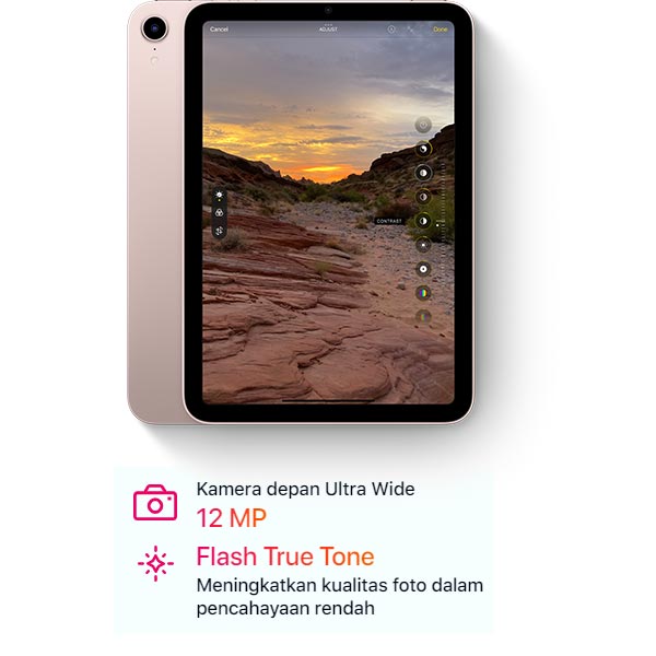 Spesifikasi kamera iPad 6 mini