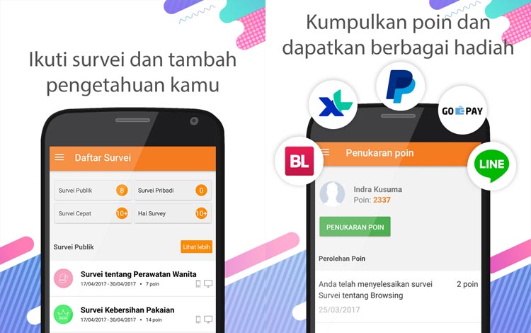 Aplikasi Survey Penghasil Uang