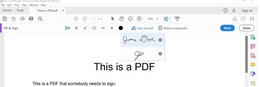 Cara Memasukkan Tanda Tangan di PDF