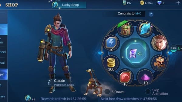 Cara Mudah Mendapatkan Fragment Hero Mobile Legends